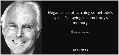 giorgio armani famous quotes